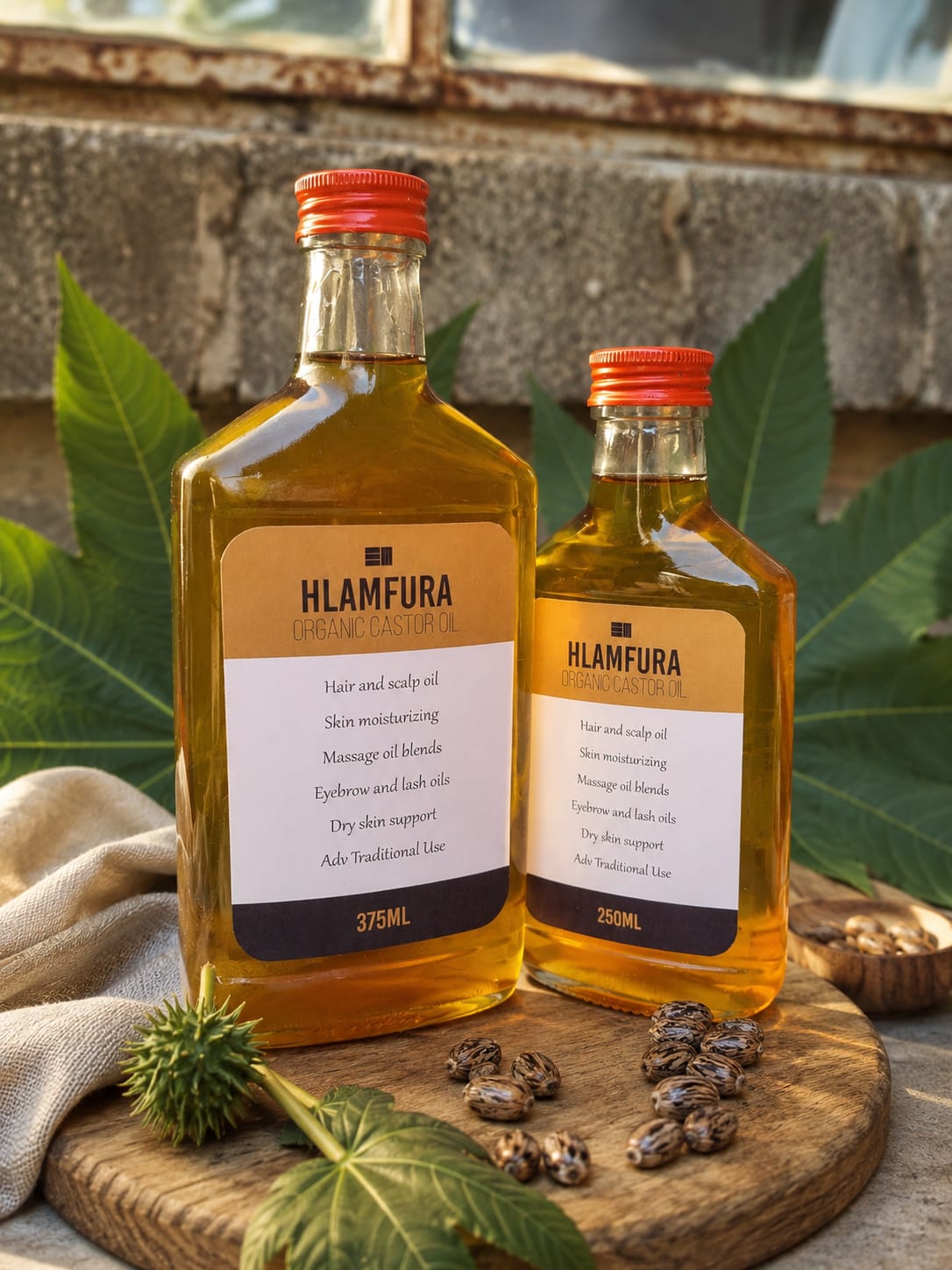 Hlamfura : Traditional Castor Oil